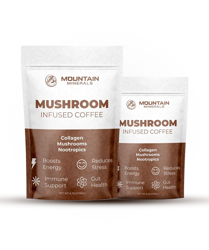 Mushroom Infused Coffee With Collagen | Best Mushroom Coffee uk