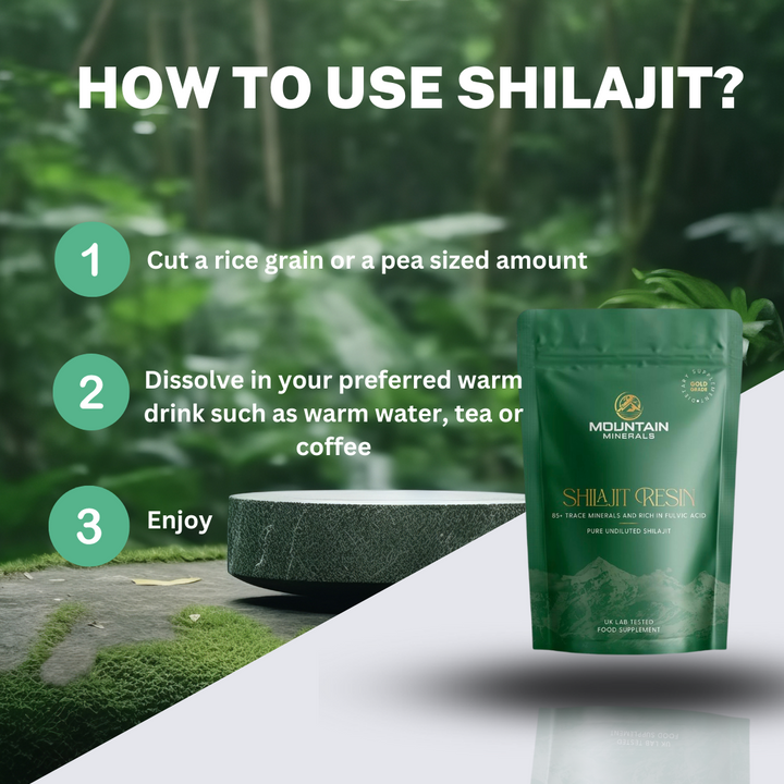 Pure Undiluted Himalayan Shilajit - UK Lab Tested Premium Shilajit